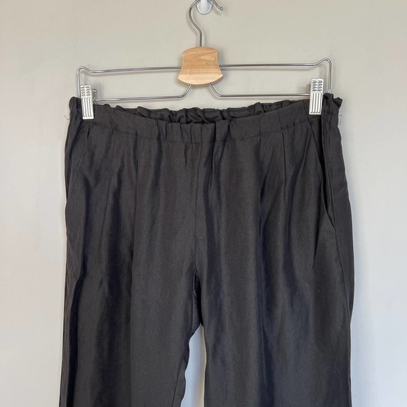 American Colors by Alex Lehr Classics Pull-on Jogger Style Loose Pants in Black - Picture 3 of 5